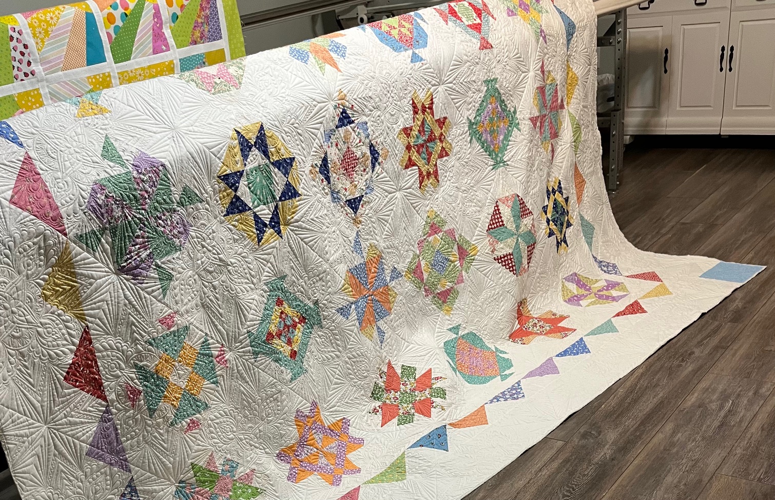 Bring your quilt top and let us help you finish it with professional longarm quilting.